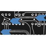 Inspection Arrows, Paper, 3/16"x1/4", 3" Core, 6.4 mil, Blue, 1000/Roll redirect to product page